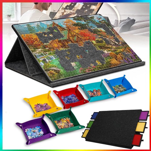 1000pcs puzzle board 6 - puzzle, w/6