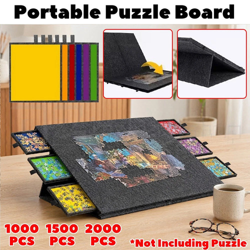 Drawers puzzle table - drawers,