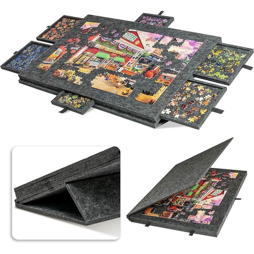 1000 pcs portable felt jigsaw - 1000,