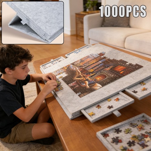 1000pcs puzzle board cover - 1000pcs,