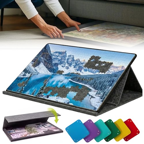 Tilting puzzle board jigsaw - board,