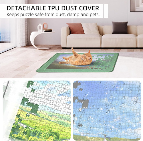 Extra large felt jigsaw - jigsaw, board
