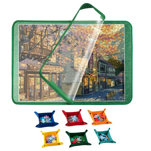 Portable 1000 pieces jigsaw - portable,