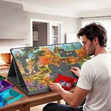 1000pcs Puzzle Board W/6