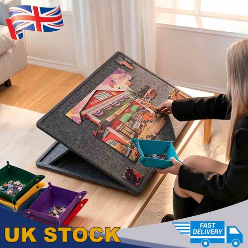 Portable jigsaw puzzle holder - jigsaw,