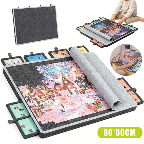 Jigsaw puzzle board with - jigsaw,