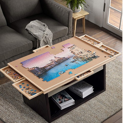 Wooden jigsaw puzzle board - wooden,