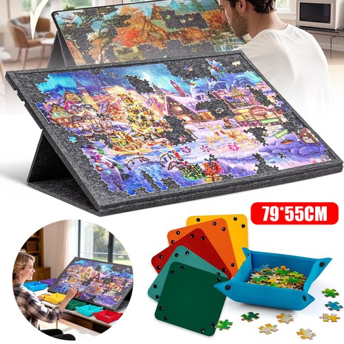 Felt puzzle board tilting - puzzle,