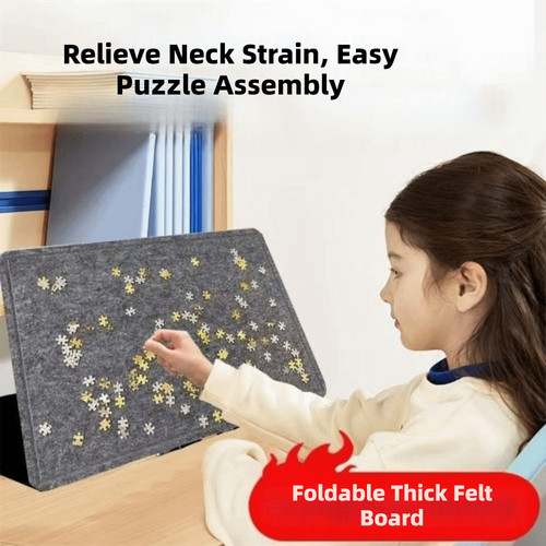 Felt jigsaw puzzle - felt,