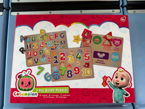 Cocomelon 3pc board puzzles - 3pc,