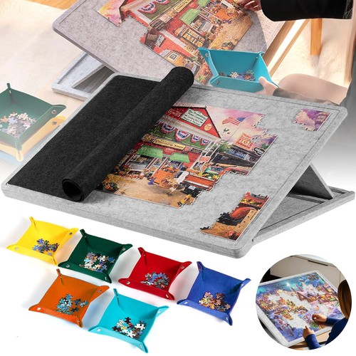 Tilting jigsaw puzzle - puzzle, board