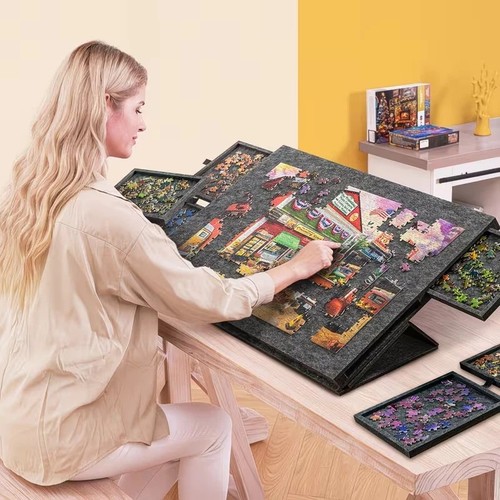 1000pcs felt jigsaw puzzle - felt,